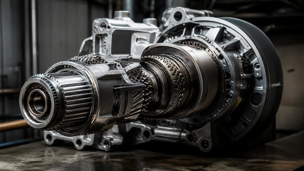 Heavy-duty truck transmission gearset