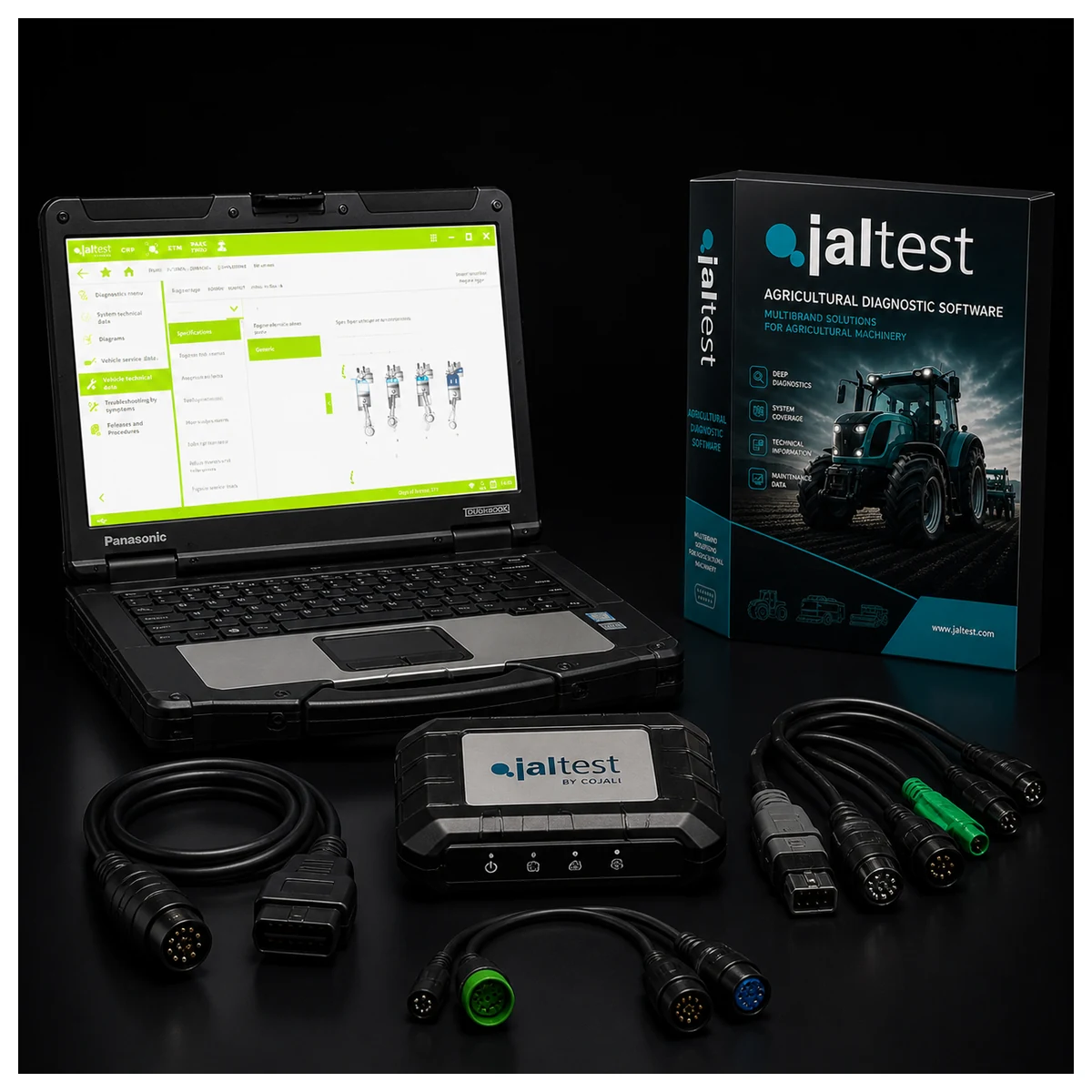 29212 - Cojali Jaltest AGV & OHW Toughbook Package
