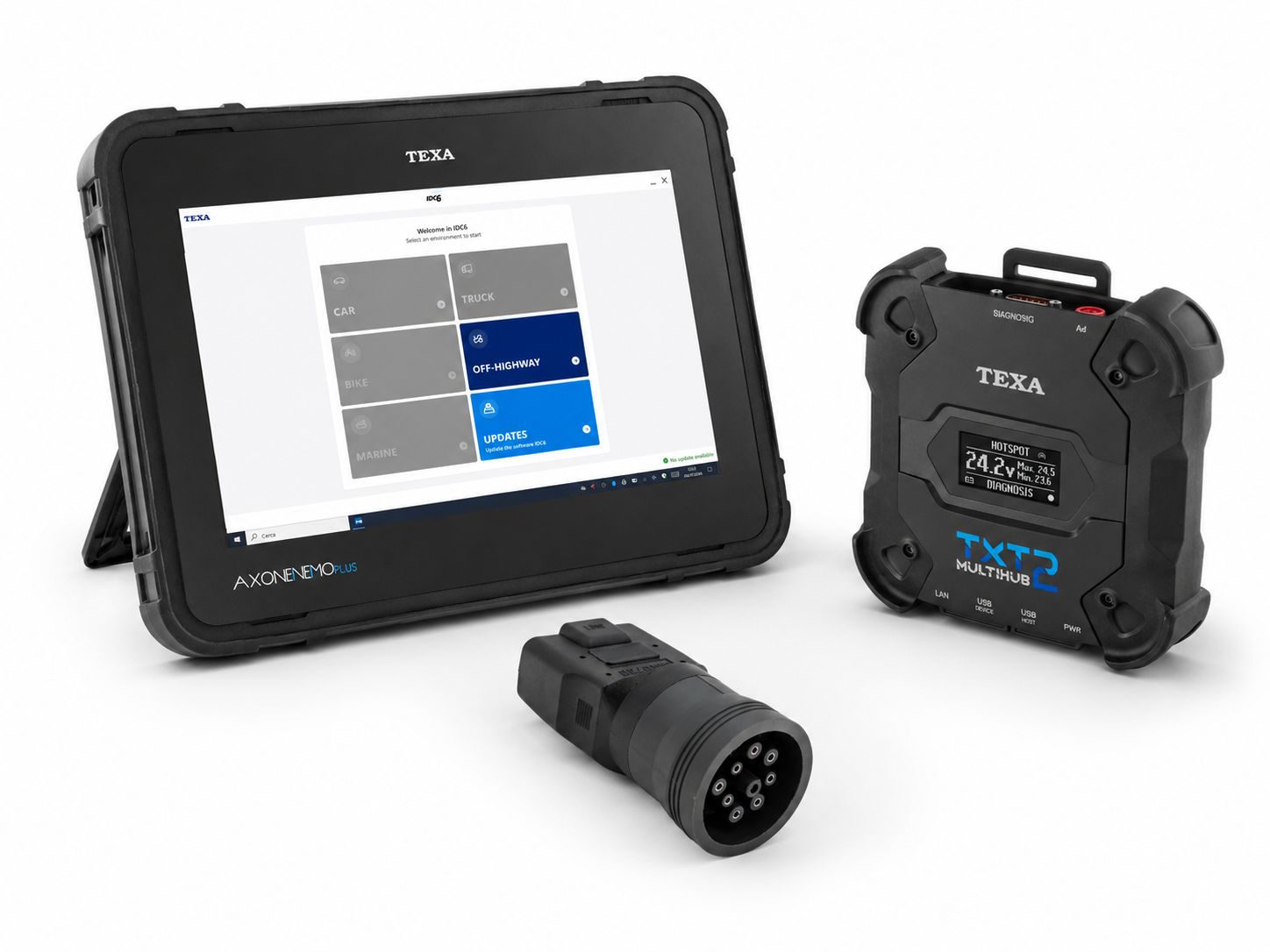 TEXA AXONE Nemo Plus OHW Diagnostic Kit with TXT 2 Multihub