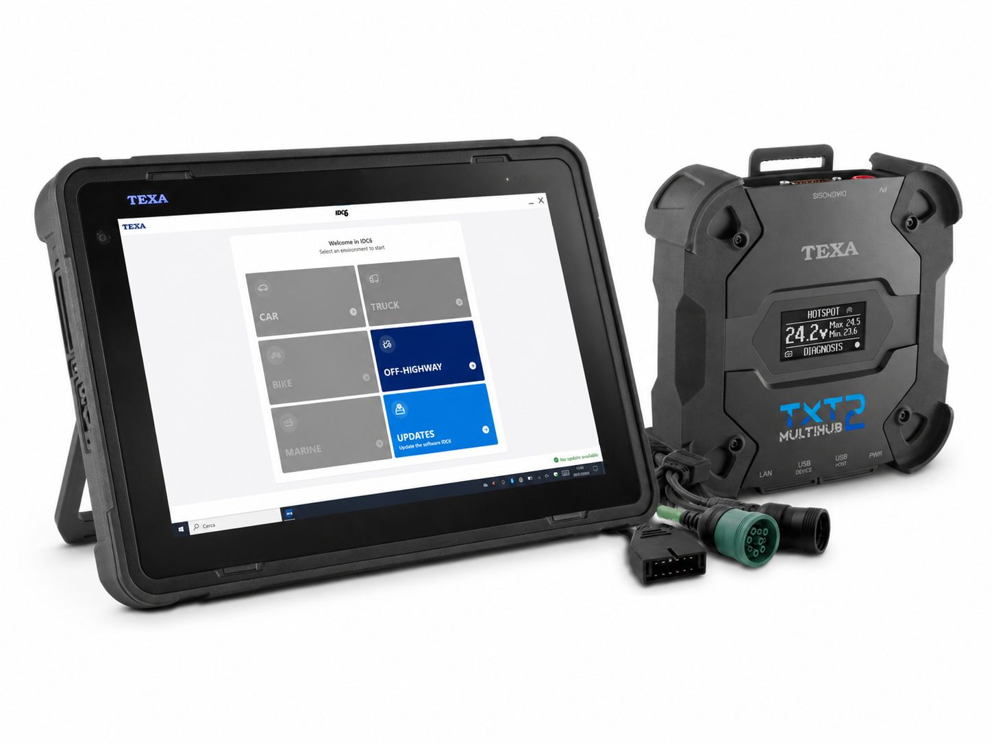 TEXA AXONE Voice OHW Diagnostic Kit with TXT 2 Multihub