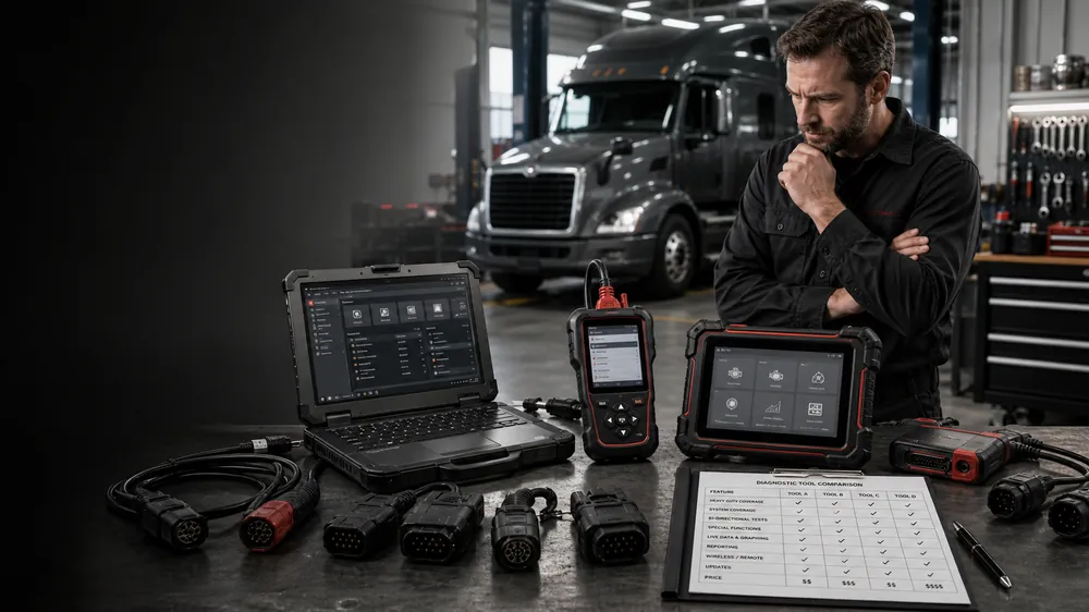 Heavy Duty Scan Tool Comparison 2026